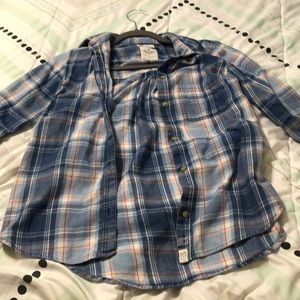Long sleeve flannel shirt